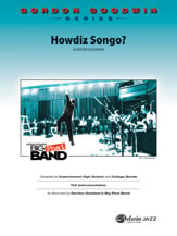 Howdiz Songo? Jazz Ensemble sheet music cover